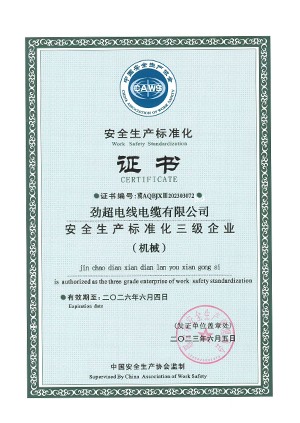 安全生產標準化
